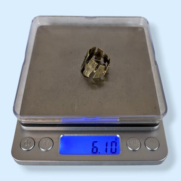 V. 925 Fence Post Ring - Picture 9 of 9